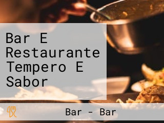 Bar E Restaurante Tempero E Sabor