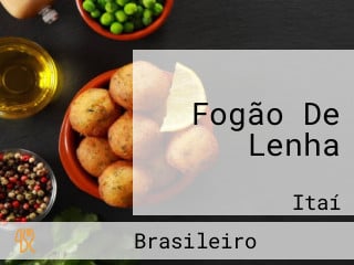 Fogão De Lenha