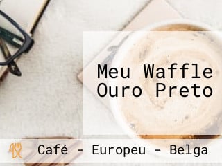 Meu Waffle Ouro Preto