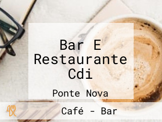 Bar E Restaurante Cdi