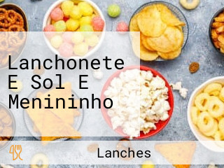 Lanchonete E Sol E Menininho