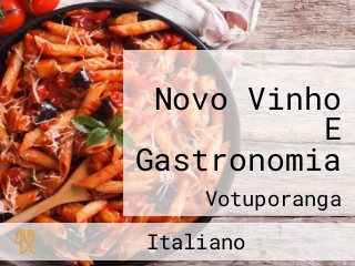 Novo Vinho E Gastronomia