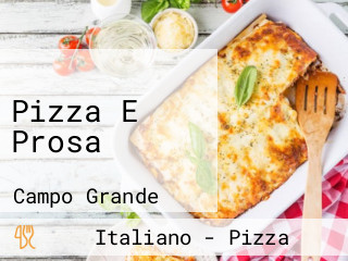 Pizza E Prosa