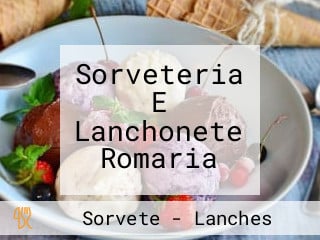 Sorveteria E Lanchonete Romaria