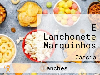 E Lanchonete Marquinhos