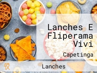 Lanches E Fliperama Vivi