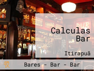 Calculas Bar