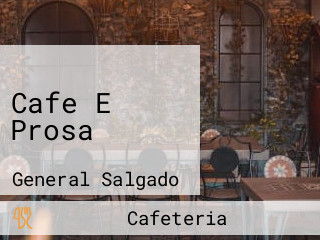 Cafe E Prosa