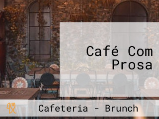 Café Com Prosa