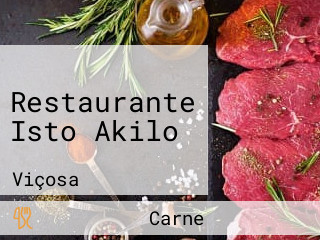 Restaurante Isto Akilo
