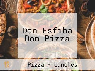 Don Esfiha Don Pizza