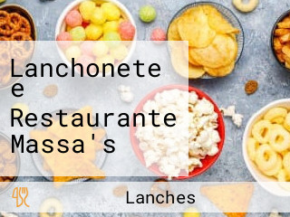 Lanchonete e Restaurante Massa's