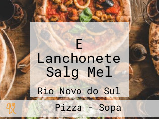 E Lanchonete Salg Mel