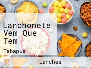 Lanchonete Vem Que Tem