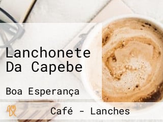 Lanchonete Da Capebe