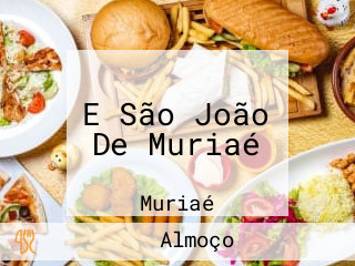 E São João De Muriaé