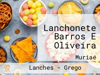 Lanchonete Barros E Oliveira