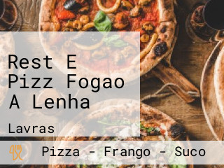 Rest E Pizz Fogao A Lenha