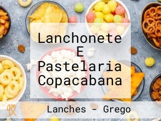 Lanchonete E Pastelaria Copacabana