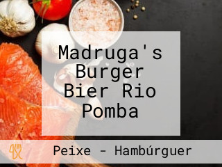 Madruga's Burger Bier Rio Pomba