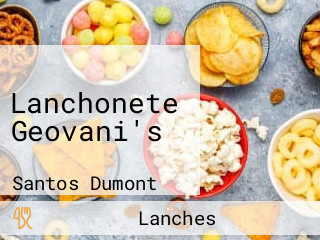 Lanchonete Geovani's