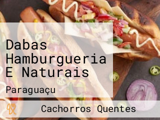 Dabas Hamburgueria E Naturais