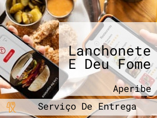 Lanchonete E Deu Fome