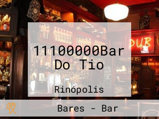 11100000Bar Do Tio