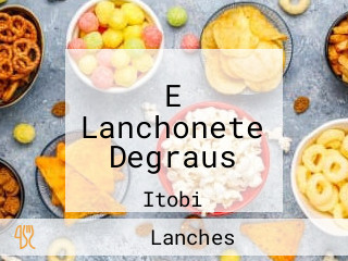 E Lanchonete Degraus