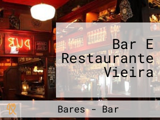 Bar E Restaurante Vieira