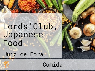 Lords'Club, Japanese Food