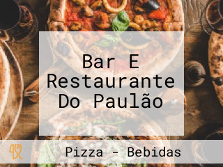 Bar E Restaurante Do Paulão