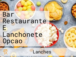 Bar Restaurante E Lanchonete Opcao