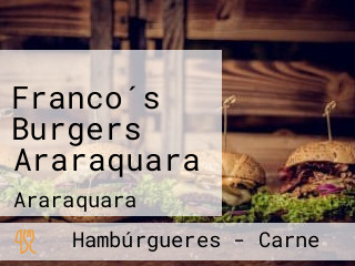 Franco´s Burgers Araraquara
