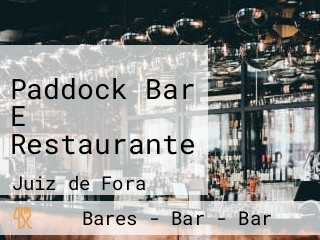 Paddock Bar E Restaurante