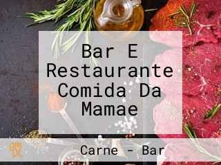 Bar E Restaurante Comida Da Mamae