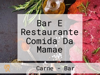 Bar E Restaurante Comida Da Mamãe