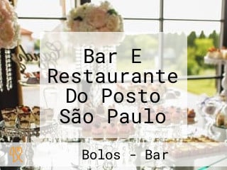 Bar E Restaurante Do Posto São Paulo De Cruzilia