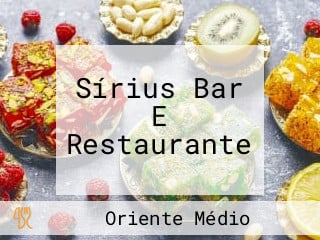 Sírius Bar E Restaurante