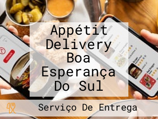 Appétit Delivery Boa Esperança Do Sul