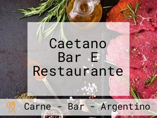 Caetano Bar E Restaurante
