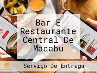 Bar E Restaurante Central De Macabu