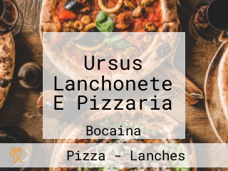 Ursus Lanchonete E Pizzaria