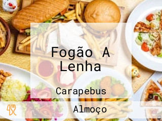 Fogão A Lenha