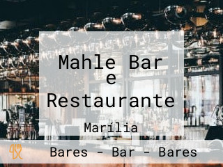 Mahle Bar e Restaurante