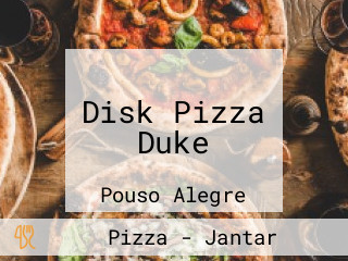 Disk Pizza Duke