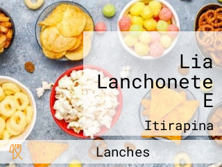 Lia Lanchonete E