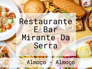 Restaurante E Bar Mirante Da Serra