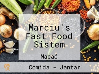 Marciu's Fast Food Sistem