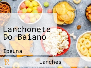 Lanchonete Do Baiano